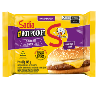 Hamburguer Hot Pocket Sadia 145g
