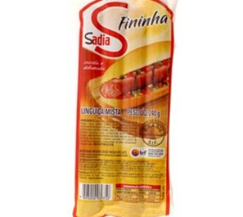 Linguica Fininha Mista Sadia 215g