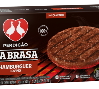 Hamburguer Perdigao Na Brasa 540g