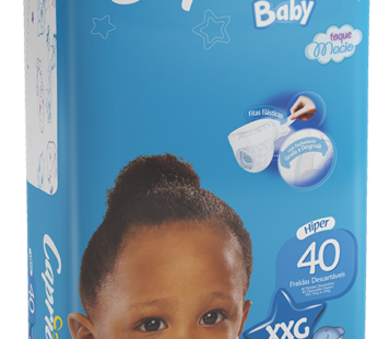 Fralda Descartavel Capricho Baby Xxg 40un