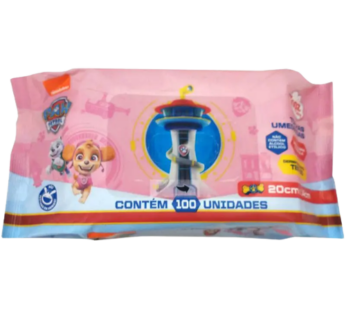 Lencos Umedecidos Patrulha Can C/100