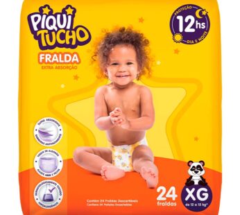 Fralda Piquitucho Mega Xg C/24