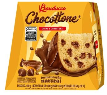 Panettone Chocottone Bauducco 450g