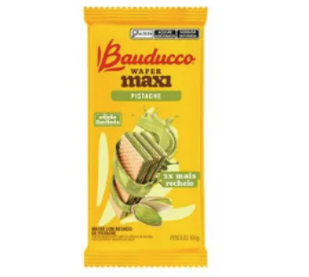 Biscoito Wafer Maxi Bauducco 104g