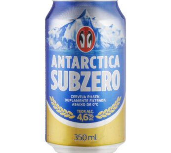 Cerveja Subzero Antartica Lt 350ml