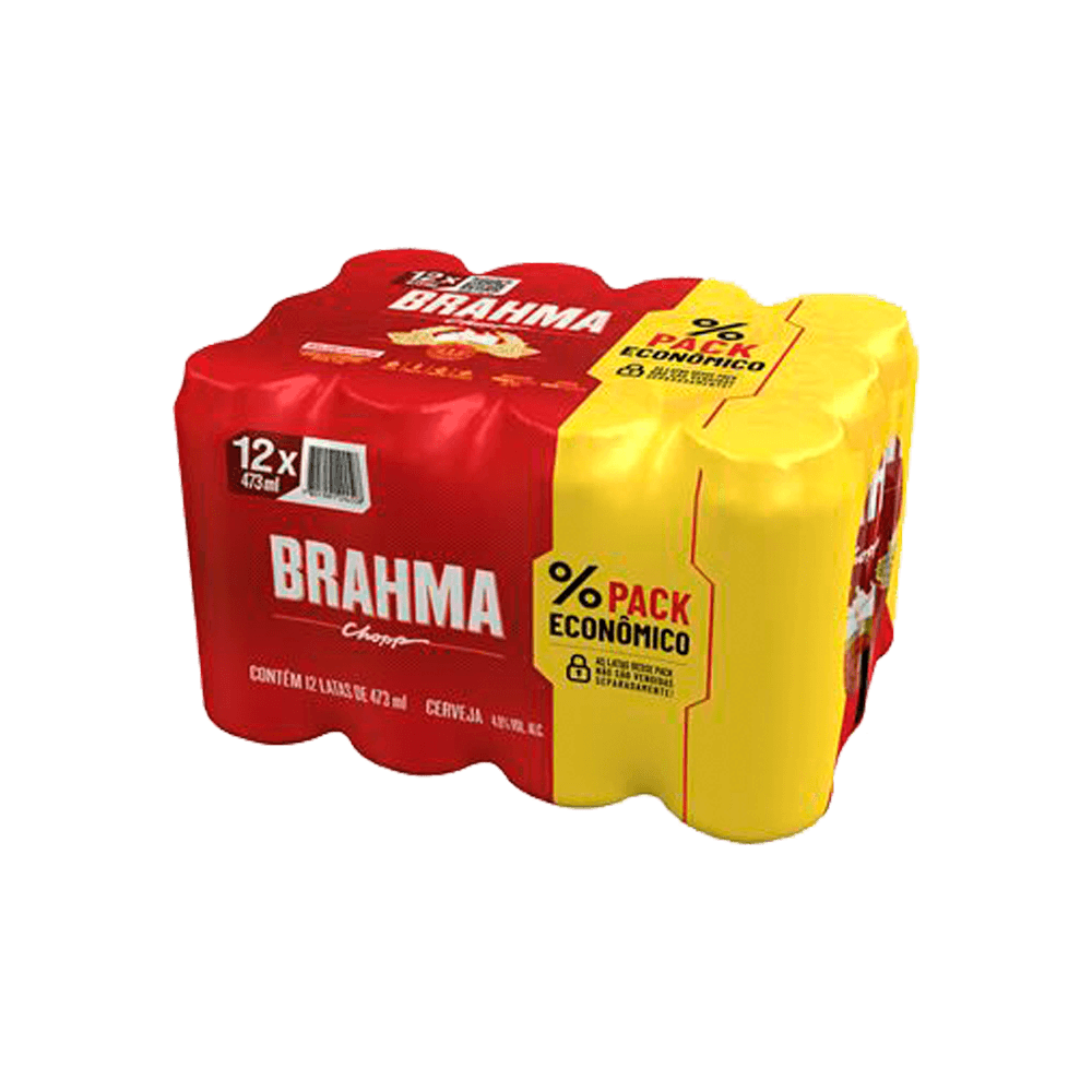 Cerveja Brahma Chopp 473ml Pack C12