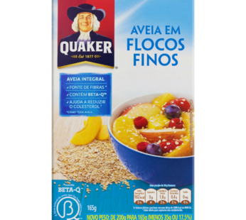 Aveia Quaker Tp 165g