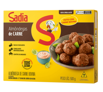 Almondegas Carne Sadia 500g