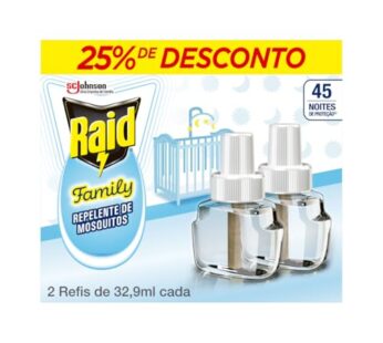 Inseticida Eletrico Raid Refil Family 2 Un
