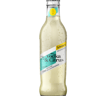 Schweppes Vodka Citrus Gf 250ml