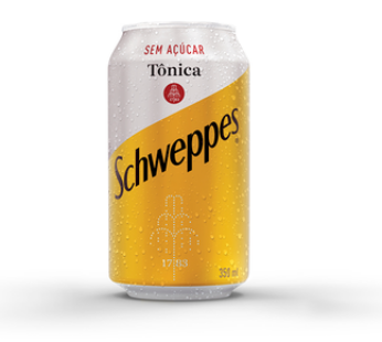 Agua Tonica Schweppes Lt 350ml