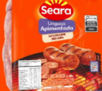 Linguica Apimentada Seara 600g