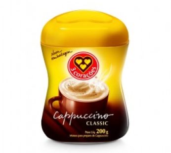 Cappuccino 3 Coracoes 200g