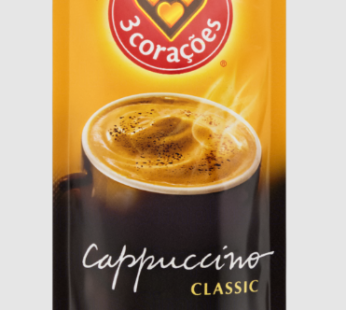 Cafe Soluvel Cappuccino 3 Coracoes 20g