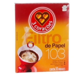 Filtro Papel 3 Coracaoes 103