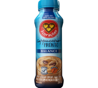Bebida Lactea Cappuccino 3 Coracoes 260ml