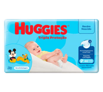 Fralda Descartavel Huggies p 46un
