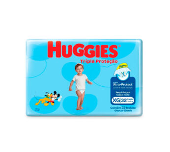 Fralda Descartavel Huggies Xg 32un
