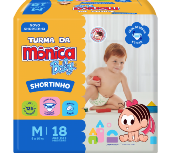 Fralda Descartavel Turma Monica m C/18un