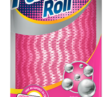 Pano Multiuso Furatto Roll Rosa C/ 25und