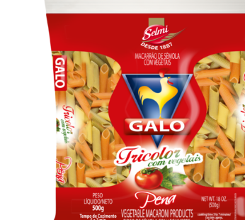 Macarrao Penne Galo Tricolor