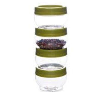 Kit 4 Pcs Organizador Gire Trave Plasutil