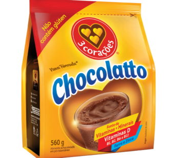Achocolatado Po Tres Coracoes Sc 560g