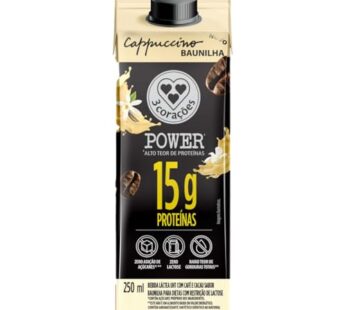 Cappuccino Power Whey 3 Coracoes 250g
