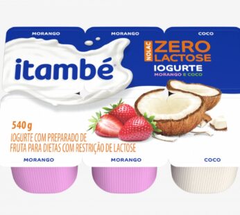 Iogurte Itambe Zero Lactose 510g