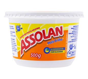 Sabao Pasta Assolan 500g
