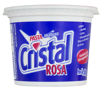 Sabao Pasta Cristal Rosa 500g