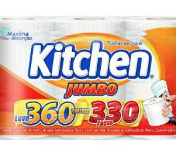 Papel Toalha Kitchen Ultra Jumbo