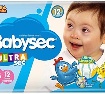 Fralda Descartavel Babysec Xg 12un