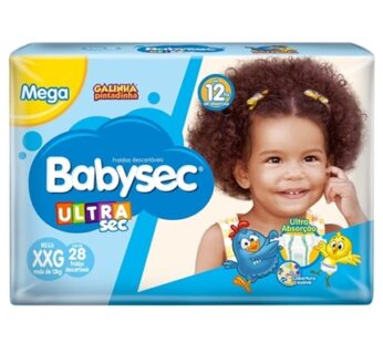 Fralda Descartavel Babysec Xxg 28un