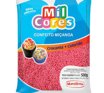 Confeito Micanga Mil Cores  500g