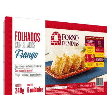 Folhado Frango Forno De Minas 240g