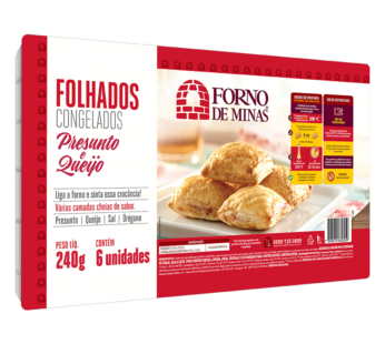 Folhado Queijo Forno De Minas 240g