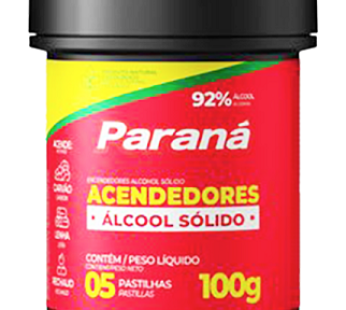 Acendedor Pastilha Parana 100g