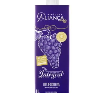 Suco De Uva Integral Alianca Tp 1l