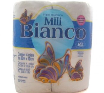Papel Higienico Mili Bianco 30m C/4 Un