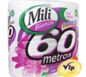 Papel Higienico Mili Bianco 60m C/4un