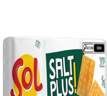 Biscoito Salt Plus 360g