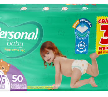 Fralda Descartaveis Personal Xxg Lv50 Pg47un