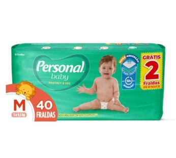 Fralda Descartaveis Personal m Lv40 Pg38un