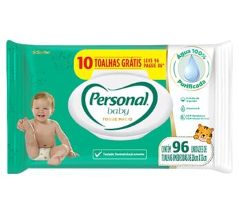 Toalhas Umedecidas Personal Baby C/96