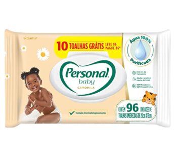 Toalhas Umedecidos Personal Baby C/96un