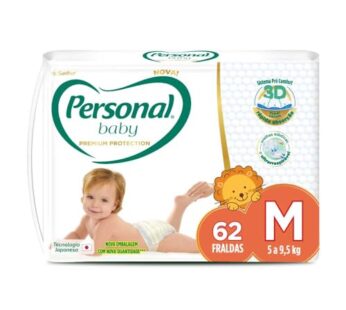 Fralda Descartaveis Personal m 62un
