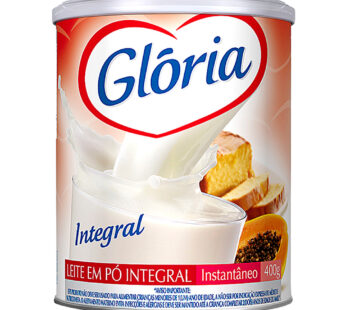 Leite Po Gloria Integral Instantaneo 400