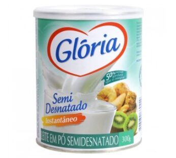 Leite Po Gloria Semi Desnatado Inst 300g