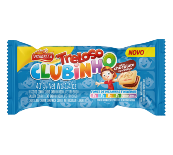 Biscoito Recheado Treloso Clubinho 40g